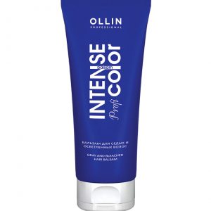OLLIN PROFESSIONAL INTENSE PROFI COLOR Бальзам для седых и осветленных волос, 200мл