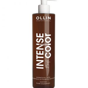 OLLIN PROFESSIONAL INTENSE PROFI COLOR Шампунь для медных оттенков волос, 250мл