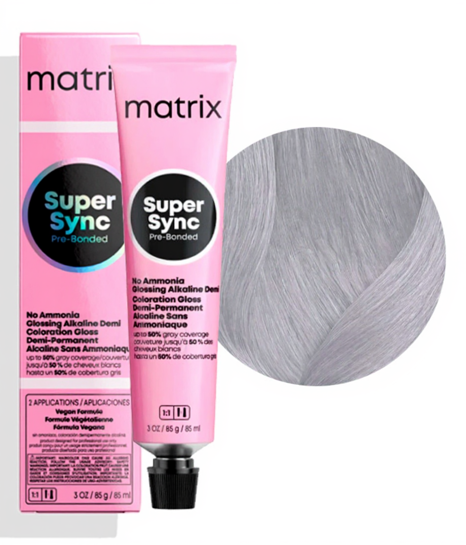 MATRIX PROFESSIONAL 8P SUPER SYNC PRE-BONDED ТОНИРУЮЩАЯ КРАСКА ДЛЯ ВОЛОС БЕЗ АММИАКА СВЕТЛЫЙ БЛОНДИН ЖЕМЧУЖНЫЙ, 90мл