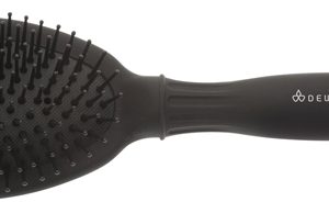DEWAL PRO BLACK MAGIC Щетка массажная овальная с нейлоновой щетиной, 11 рядов