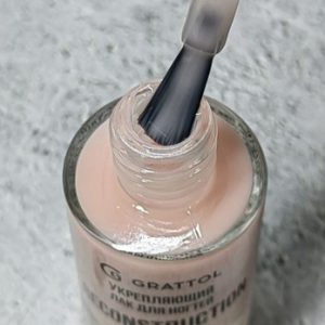 GRATTOL Укрепляющий лак для ногтей 3. Color Nail Polish Reconstruction, 9мл