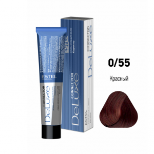ESTEL PROFESSIONNEL 0/55 DE LUXE CORRECTOR Краска для окрашивания волос, 60 мл