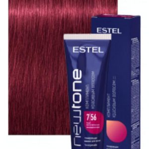 ESTEL PROFESSIONNEL NEWTONE 7/56 Тонирующая маска для волос русый красно-фиолетовый, 60мл