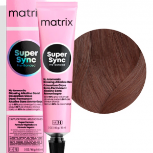 MATRIX PROFESSIONAL 6M SUPER SYNC PRE-BONDED ТОНИРУЮЩАЯ КРАСКА ДЛЯ ВОЛОС БЕЗ АММИАКА ТЕМНЫЙ БЛОНДИН МОККА, 90мл
