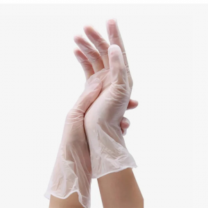 WALLY PLASTIC Перчатки виниловые, р-р S, 100шт