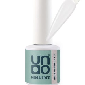 UNO Hema Free Гель-лак базовый All Covered Base Gel Milky, 10гр