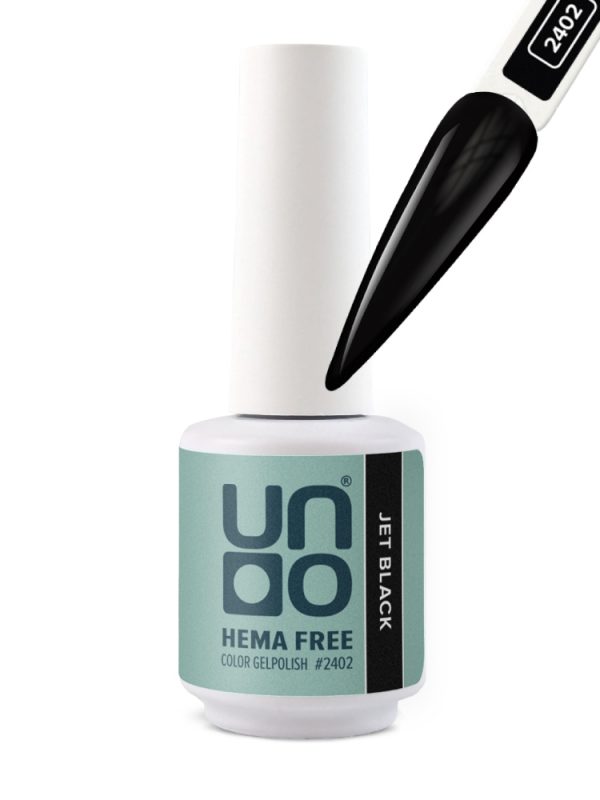 UNO Hema Free Гель-лак Угольно-черный - Jet Black, 10гр