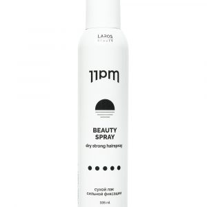 LAROS BEAUTY Сухой лак сильной фиксации 11PM Beauty spray, 335 мл