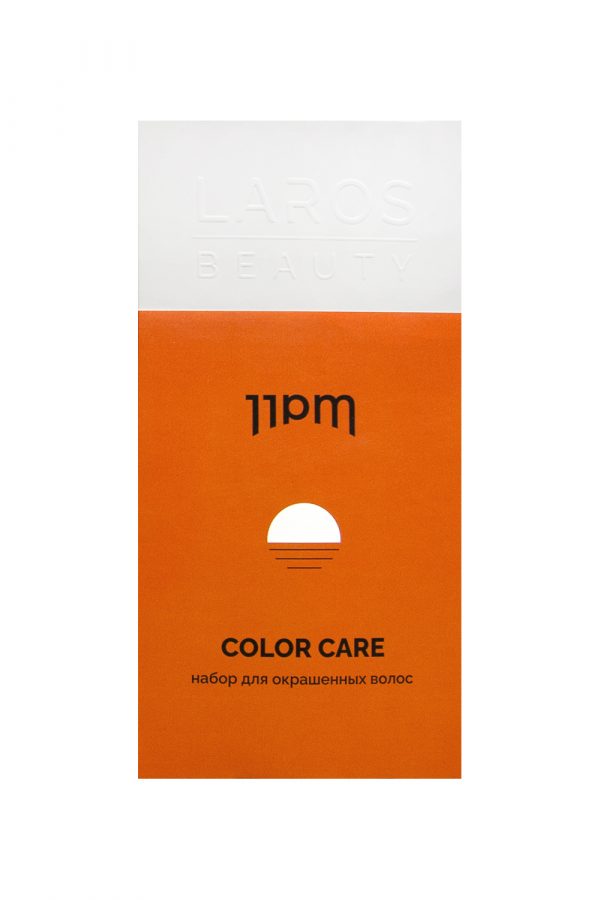 LAROS BEAUTY Набор для окрашенных волос (шампунь + кондиционер по 300 ml) 11PM Color