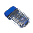 DEWAL PRO NEON BLUE Шейвер для проработки контуров бороды аккум, 7000обмин,2 бр.гол — изображение 4