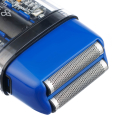 DEWAL PRO NEON BLUE Шейвер для проработки контуров бороды аккум, 7000обмин,2 бр.гол — изображение 5
