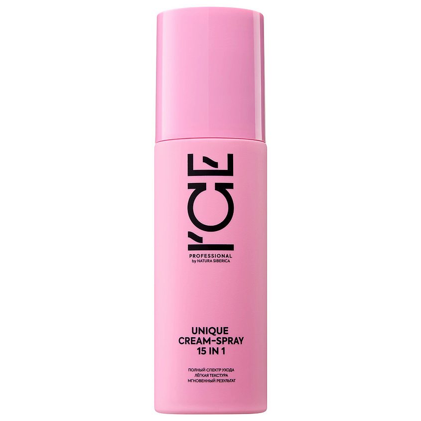 ICE PROFESSIONAL Unique Hair Spray Многофункциональный спрей для волос 15 в 1, 150мл