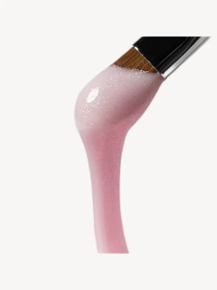 RUNAIL Моделирующий УФ-гель c шиммером BUILDER UV GEL AURORA SHINE, 15г №9826 — изображение 2