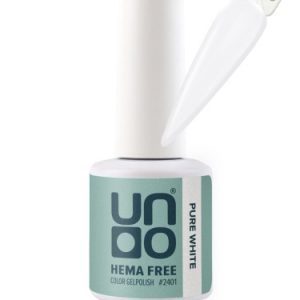 UNO HEMA FREE Гель-лак 2401 Чистый белый - White, 10г