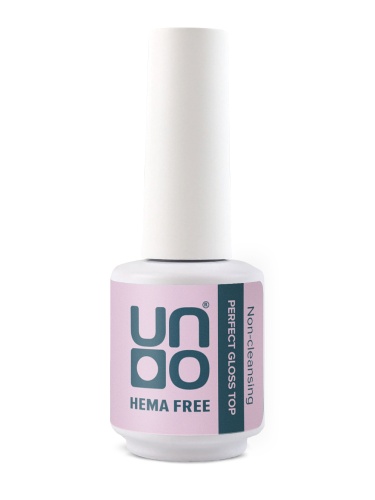 UNO HEMA FREE Верхнее покрытие для гель-лака Perfect Gloss без липкого слоя, 10г