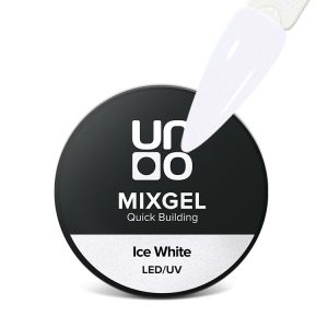 UNO Полиакриловый гель MIXGEL Ice White, камуфлирующий, шайба 30 г