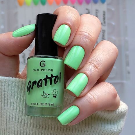 GRATTOL Лак для ногтей Grattol Color Nail Polish Matcha, 9мл