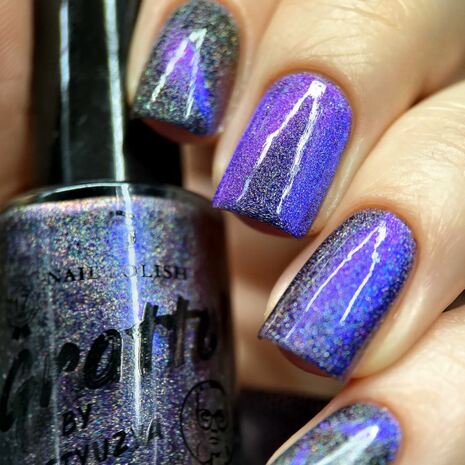 GRATTOL Лак для ногтей со слюдой Color Nail Polish Ultraviolet, 9мл