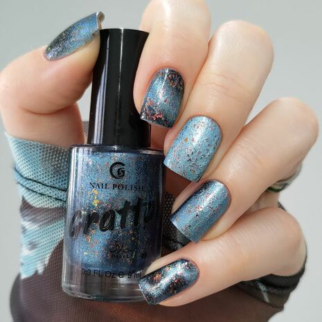 GRATTOL Лак для ногтей с магнитным бликом Color Nail Polish Prince Phillip, 9мл