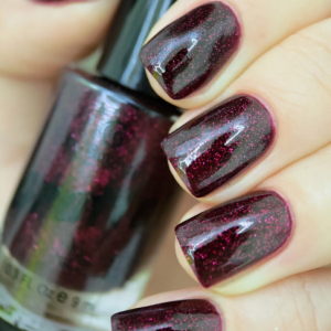 GRATTOL Лак для ногтей с глиттером Color Nail Polish Ruby Star, 9мл