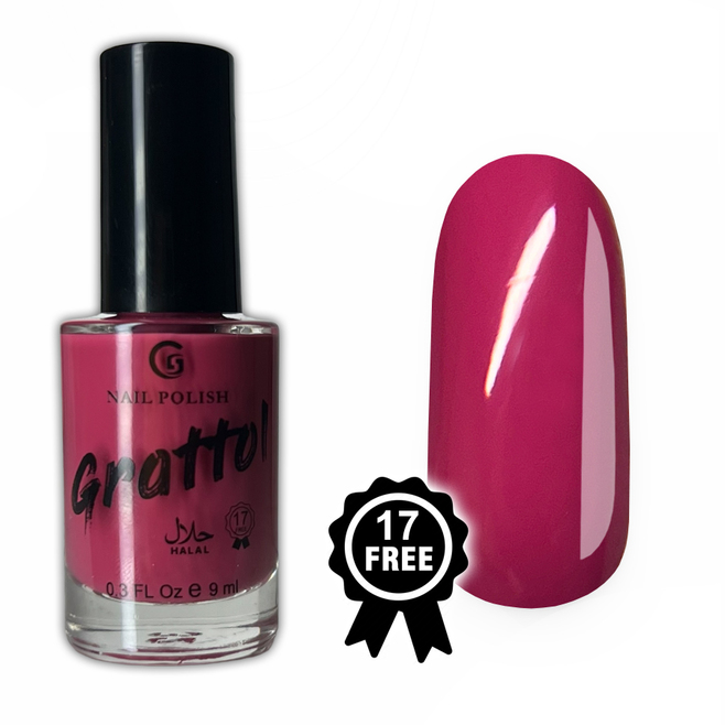 GRATTOL Лак для ногтей Color Nail Polish Viva Magenta, 9мл