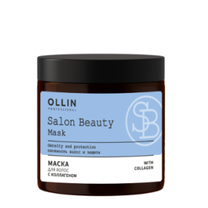 OLLIN PROFESSIONAL SALON BEAUTY Маска для волос с коллагеном, 500мл
