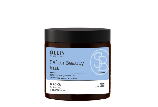 OLLIN PROFESSIONAL SALON BEAUTY Маска для волос с коллагеном, 500мл