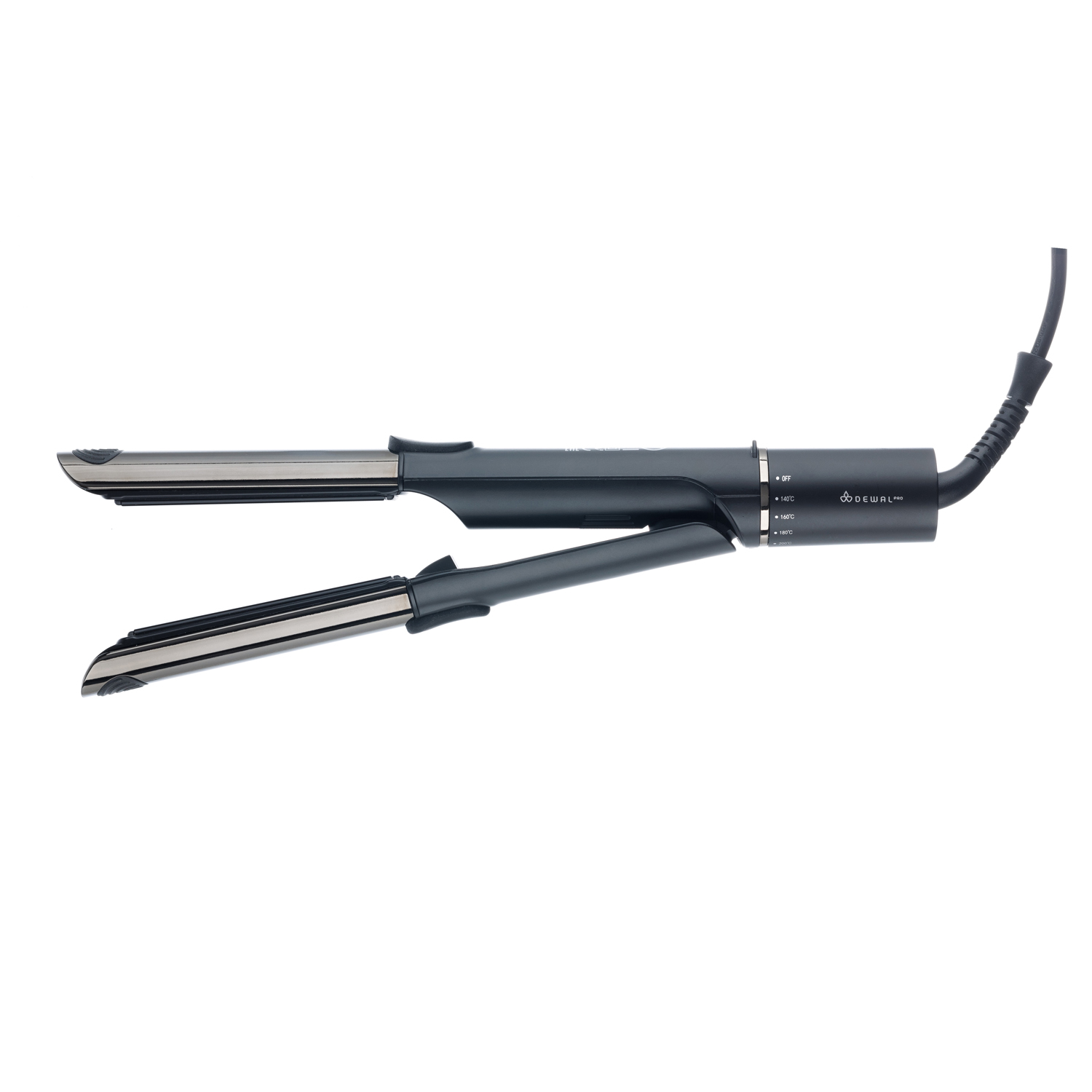 DEWAL PRO Щипцы для выпрямления волос LEGACY, черный, 24х95мм, керамич пластины, 60Вт LD-2201 — изображение 5