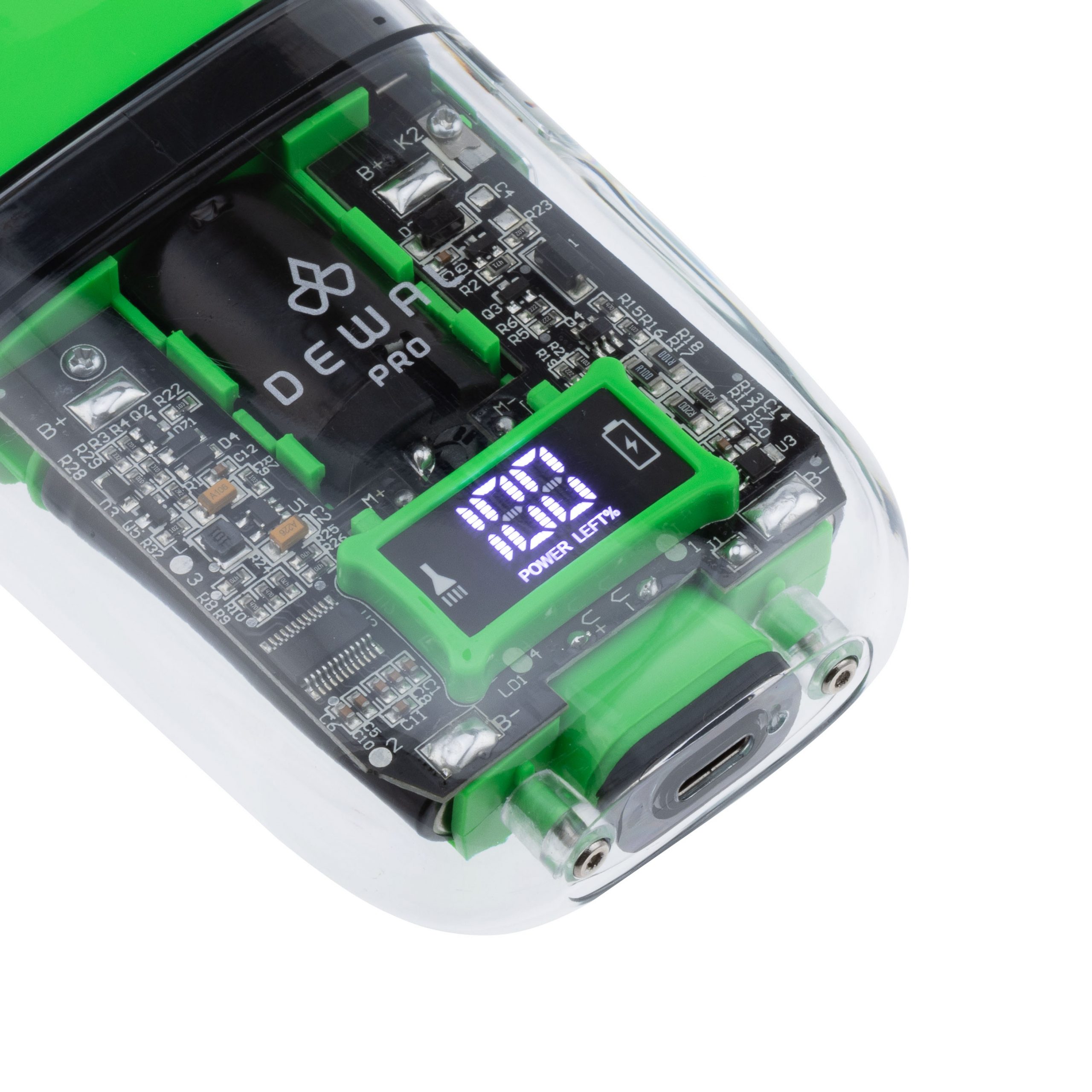 DEWAL Шейвер BARBER STYLE NEON 03-082 Green — изображение 4