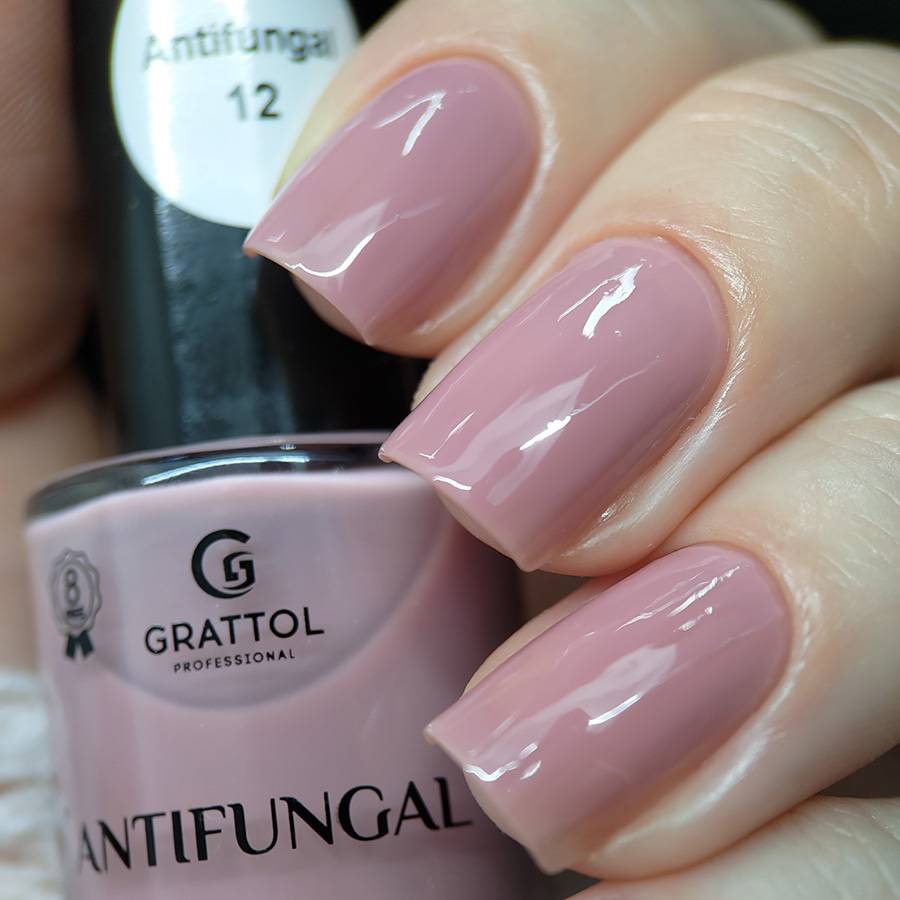 GRATTOL Лечебный лак для ногтей 12. Antifungal Nail Polish, 9мл