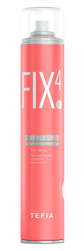 TEFIA PROFESSIONNEL MYPOINT STYLE.UP Лак для волос сильной фиксации №4, 500мл