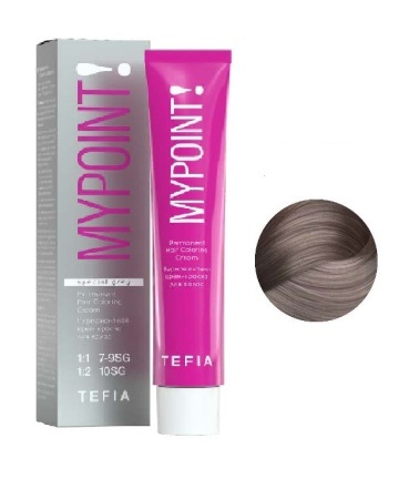 TEFIA PROFESSIONNEL10/60 MYPOINT КРЕМ-КРАСКА ДЛЯ СЕДЫХ ВОЛОС ЭКСТРА СВЕТЛЫЙ БЛОНДИН МАХАГОНОВЫЙ, 60мл