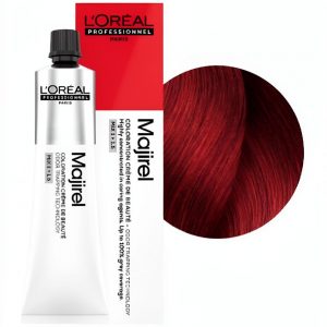 L'OREAL PROFESSIONNEL 6.66 MAJIREL СТОЙКАЯ КРАСКА ДЛЯ ВОЛОС ТЕМНЫЙ БЛОНДИН ГЛУБОКИЙ КРАСНЫЙ, 60мл