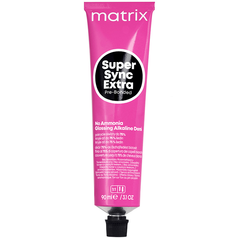 MATRIX PROFESSIONAL 8NNG SUPER SYNC EXTRA СВЕТЛЫЙ БЛОНДИН ГЛУБОКИЙ НАТУРАЛЬНЫЙ ЗОЛОТИСТЫЙ, 90мл