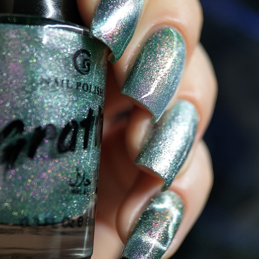 GRATTOL Лак для ногтей Color Nail Polish New Year's Forest, 9мл
