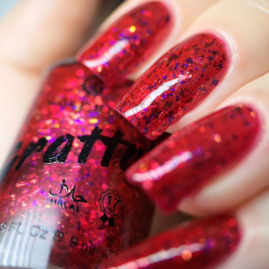 GRATTOL Лак для ногтей Color Nail Polish Cranberry Pop Blast, 9мл