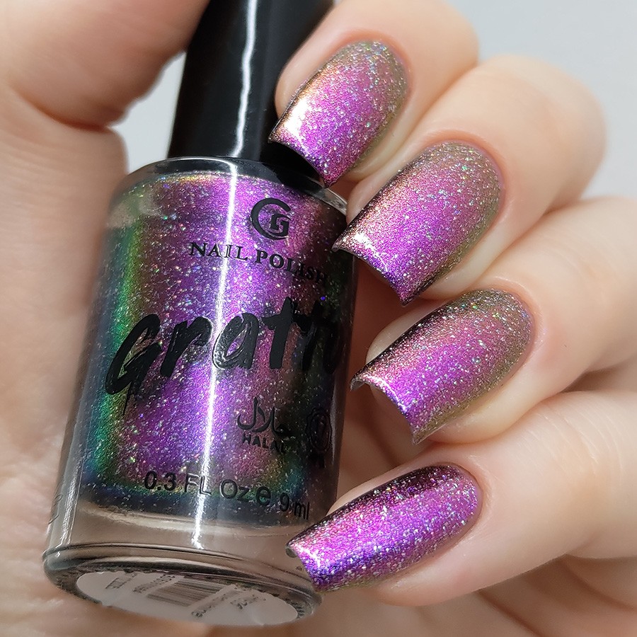 GRATTOL Лак для ногтей Color Nail Polish Magic Mulled Wine, 9мл