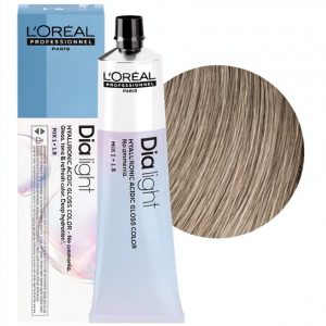 L'OREAL PROFESSIONNEL 9.18 DIA LIGHT ТОНИРУЮЩАЯ КРАСКА ДЛЯ ВОЛОС ОЧЕНЬ СВЕТЛЫЙ БЛОНДИН ПЕПЕЛЬНЫЙ МОККА, 60мл