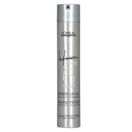 L'OREAL PROFESSIONNEL INFINIUM PURE STRONG Лак для волос без запаха сильной фиксации, 500мл