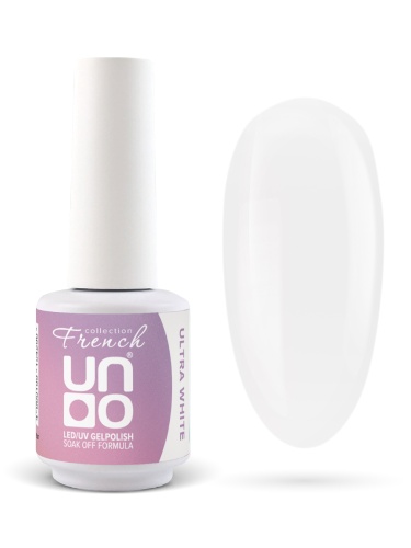 UNO FRENCH Гель-лак Ultra White - Ультра белый, 8 г